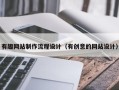 东平有趣网站制作流程设计（有创意的网站设计）